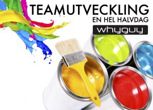 Teamutveckling - färgstarka utbildningar med Whyguy